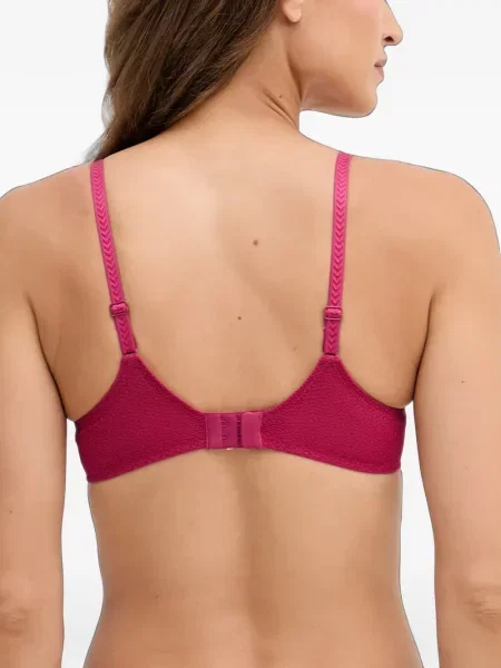 Gėlėtas nėriniuotas liemenėlė Chantelle rožinė