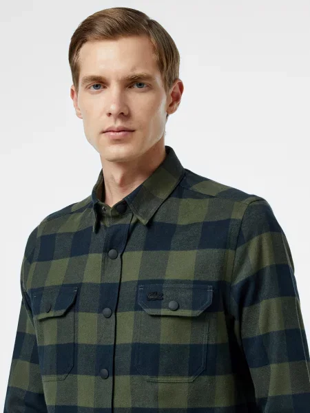 Сорочка Lacoste зелений
