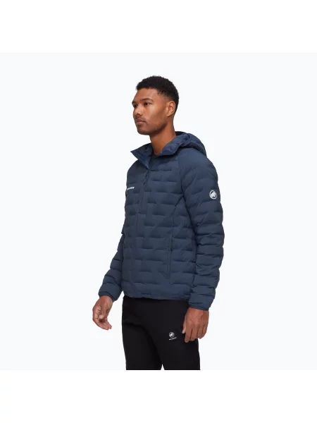 Geacă izolată pentru bărbați Mammut Sender IN Hooded Jacket marine