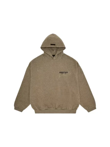 Bluza z kapturem Fear Of God polarowa brązowa