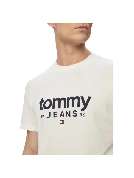 Tričko Tommy Jeans bílé