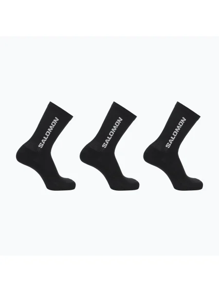Olcsóbban. Salomon Everyday Crew 3 pár trekking zokni fekete/fekete/fekete/fekete. Méret: EU fekete