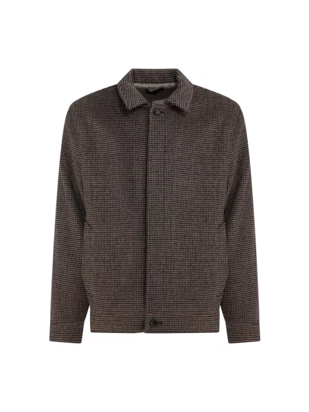 Turystyka piesza kurtka Vince brązowa