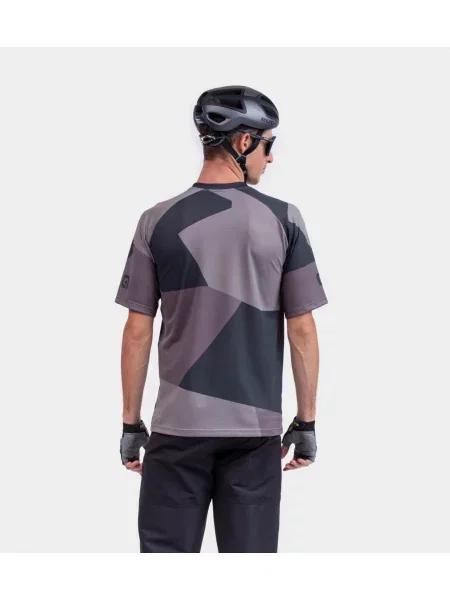 Koszulka rowerowa MTB Alé Cycling Off Road Swedish Camo szara