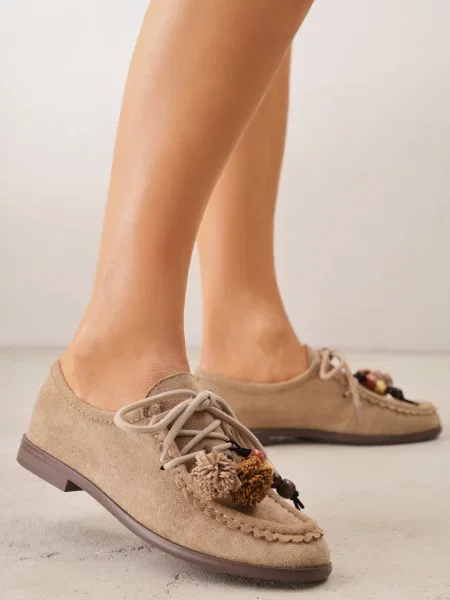 Mocasini Vices bej