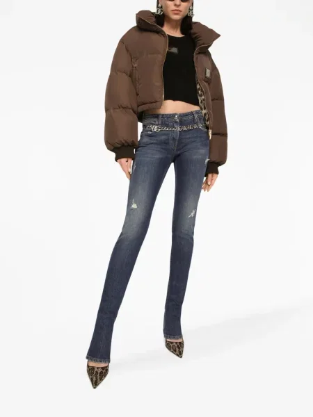 Megztinis Dolce & Gabbana apkarpytas juoda