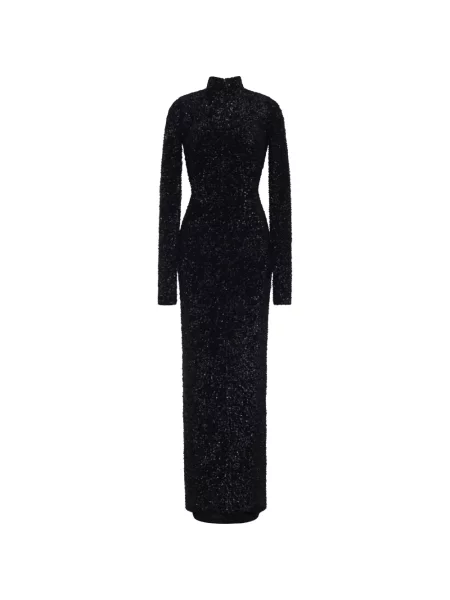 Rochie maxi Adam Lippes negru