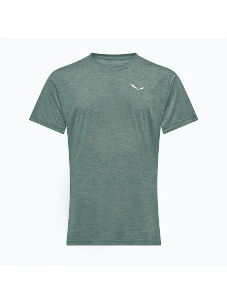 Tricou de trekking pentru bărbați Salewa Puez Melange Dry willow melange