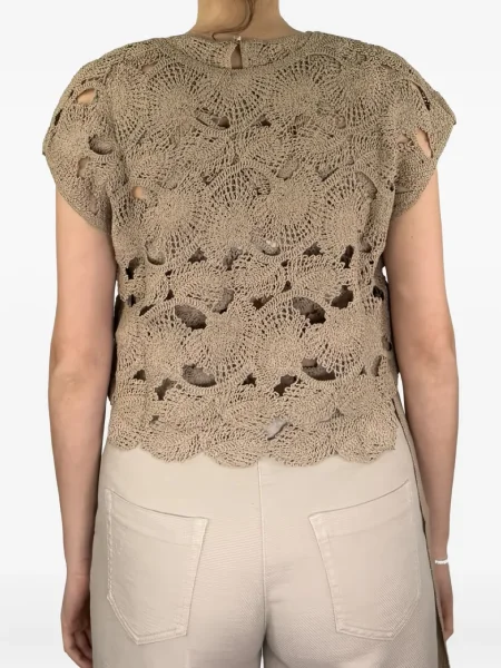 Плетена ажурна блуза Kangra