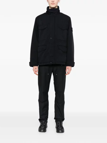 Geacă Stone Island cu strasuri albastru