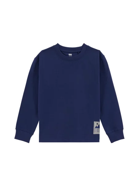 WE Fashion Tricou închis albastru