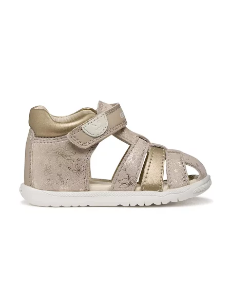 Geox sandále detské kožené SANDAL MACCHIA