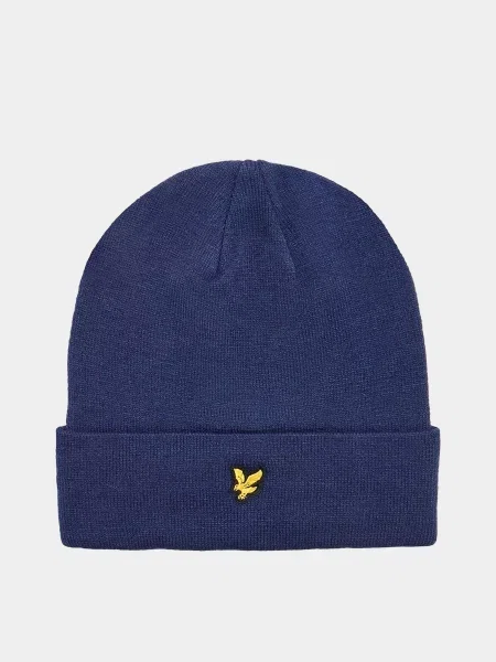 Lyle & Scott Шапка Вовна/акрил синій