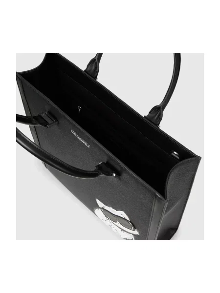Karl Lagerfeld kabelka typu shopper dámska IKON čierna