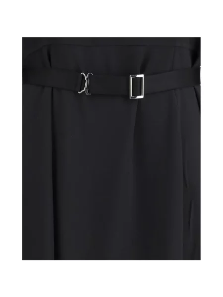 Rochie midi Prada până la genunchi de costum negru