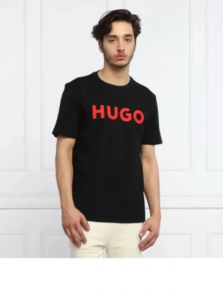 HUGO Tricou Dulivio negru