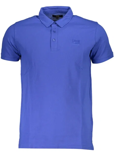 Krátké polotričko Cavalli Class s krátkými rukávy modré