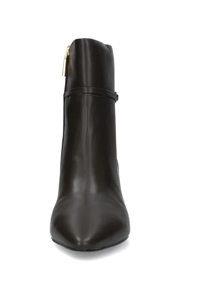 Coccinelle botine pentru femei din piele maro