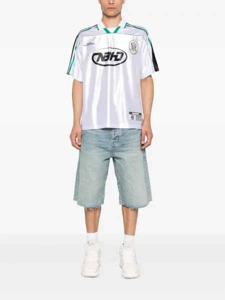 Tricou Neighborhood din jerseu alb