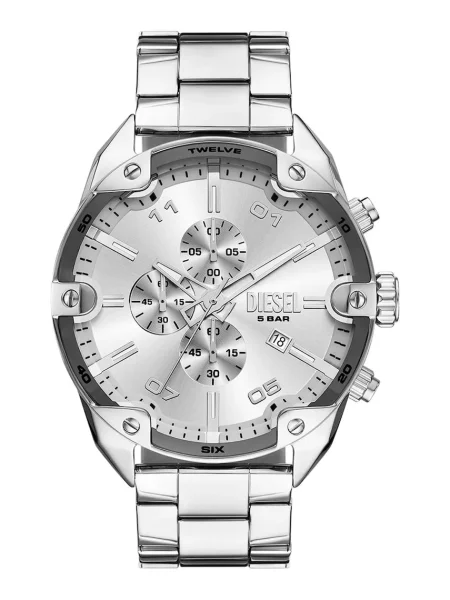 DIESEL Ceas analogic argintiu