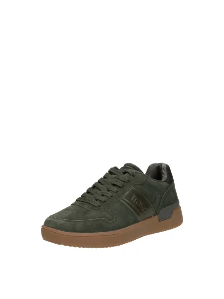 Sneakersy Björn Borg skórzane zielone