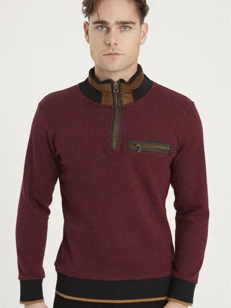 Суичър с цип Dewberry черно