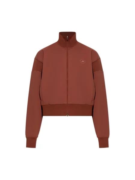 Bluza sportowa Adidas By Stella Mccartney z logo czerwona
