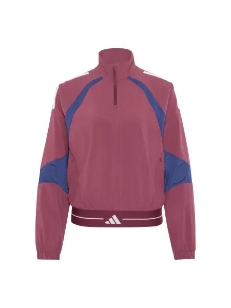 ADIDAS PERFORMANCE Geacă sport Hyperglam albastru marin / roșu-violet alb