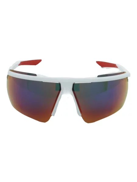 Ochelari de soare Nike cu cordon din jerseu cu imprimeu abstract gri