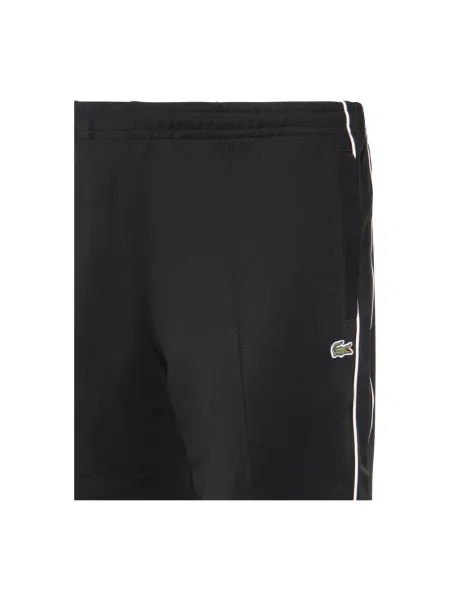 Lacoste spodnie dresowe z bawełną czarne
