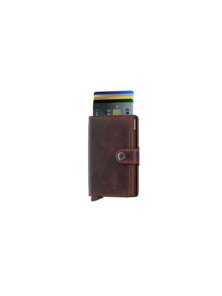Secrid Miniwallet Original Chocolate Unisex Portfel Secrid M-Chocolate-One-size Size: One size brązowy