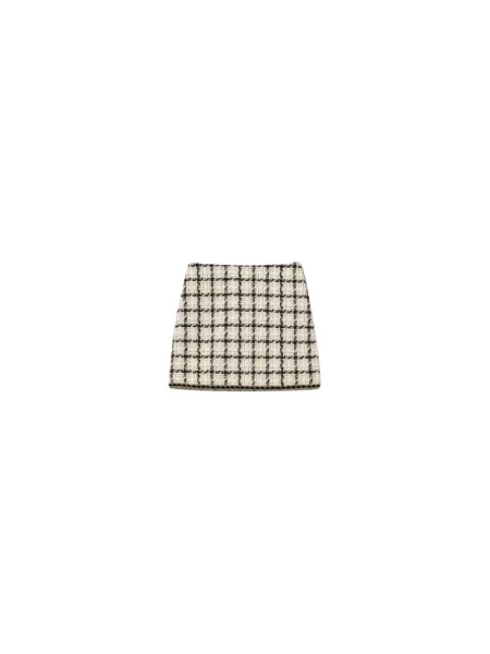 Bukiecik spódnica mini Twinset w kratę