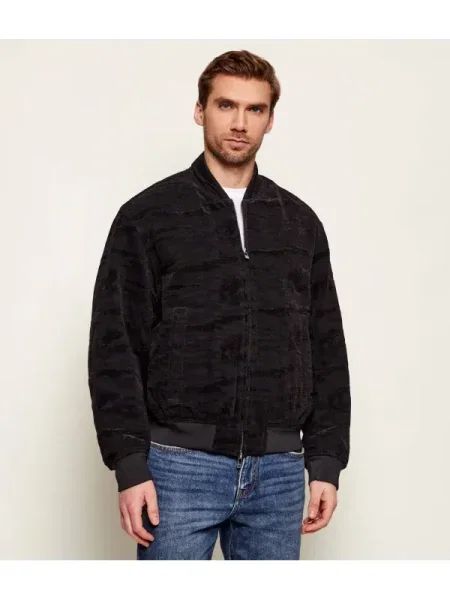 Armani Exchange geacă bomber negru