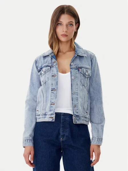 Kurtka jeansowa Levi's niebieska