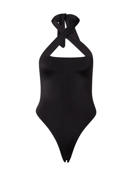 Misspap Bodi majica črna