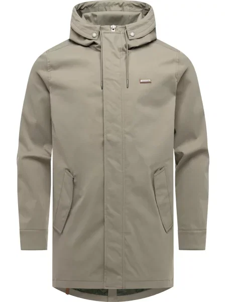 Ragwear Palton de primăvară-toamnă Mr Smithem Twill kaki