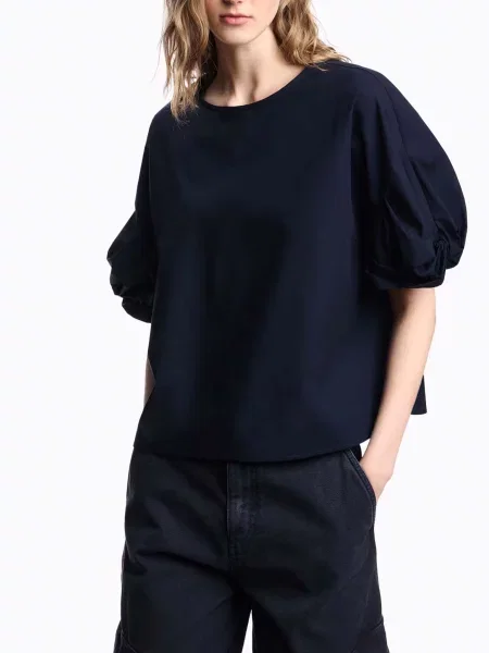 Блуза Emporio Armani темно-синій синя