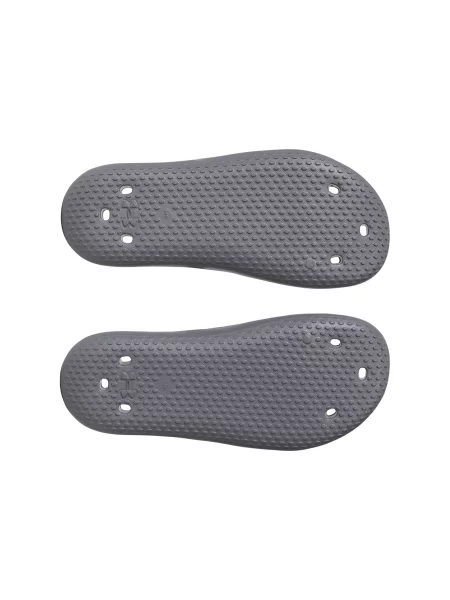 Шльопанці Under Armour Locker V Slide на застібці кастерок / кастерок / антрацит