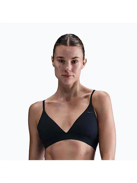 Спортен сутиен Nike Form Light-Support Triangle black/smoke grey/dark smoke черно