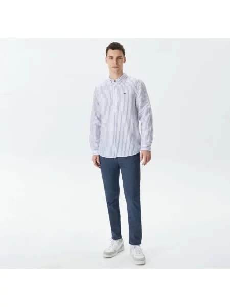 Рубашка Lacoste голубая