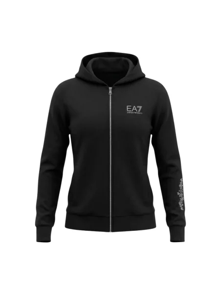 Bluza rozpinana Emporio Armani Ea7 czarna