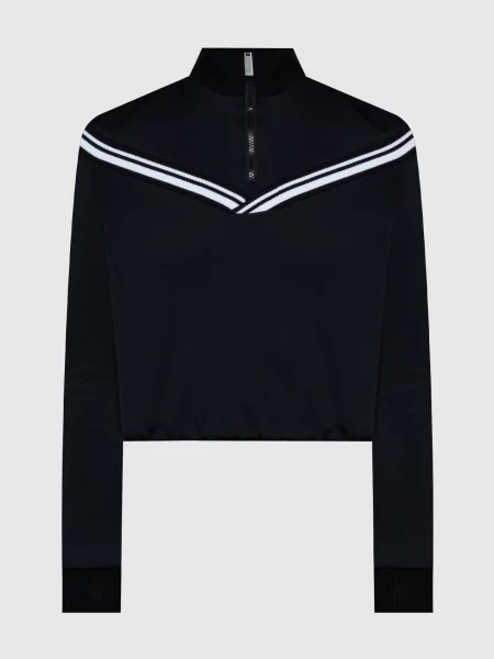 Анорак з брендованою тасьмою Off-white чорний