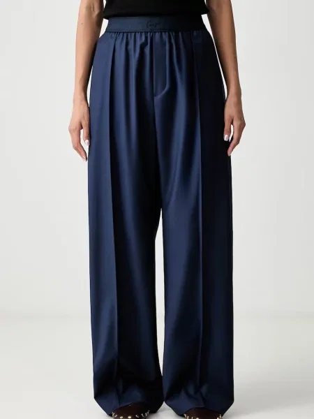 Kenzo pantaloni wide leg din lână pentru femei