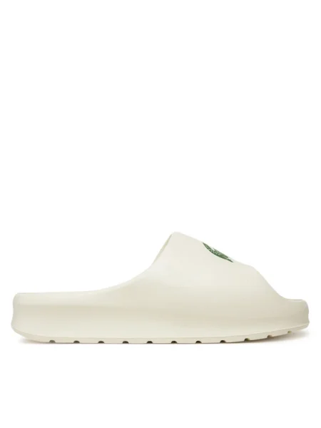 Papuci Lacoste alb