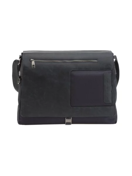 Torba Piquadro skórzana niebieska