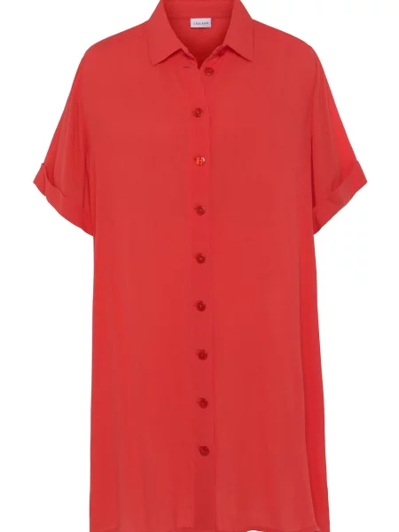 LASCANA Rochie tip bluză roșu
