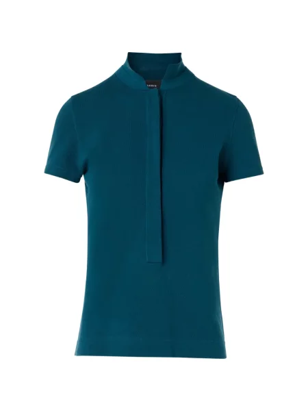Tricou polo Akris albastru