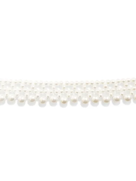 Колие Hzmer Jewelry с перли бяло