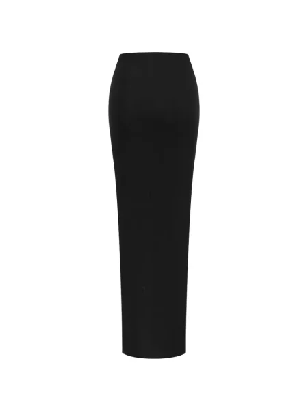 Fustă Oude Waag drapată negru