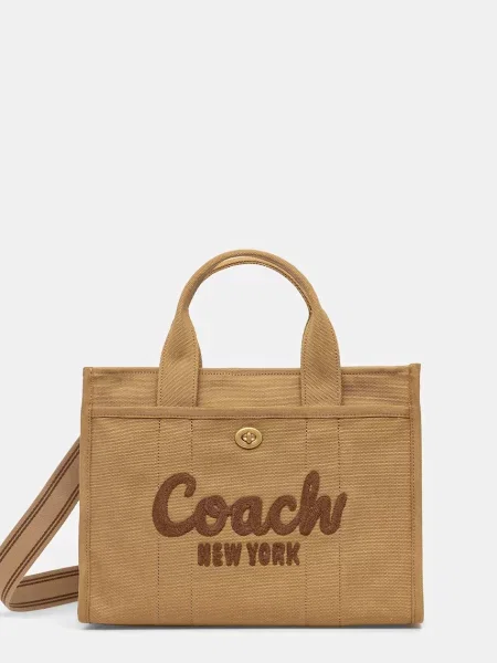 Чанта Coach зелено